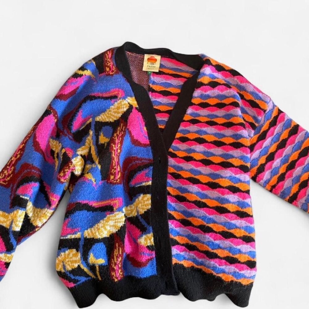 Farm-rio Women's multi Cardigan - Picture 3 of 3